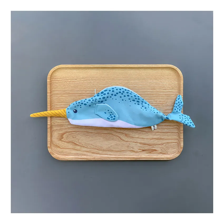 Narwhal Makeup Bag, Handmade Fabric Bags, Exclusive Designer Bags, Unique Accessories, Fashion Handbags, Handmade Gifts, Unique Gifts